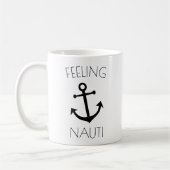 Feeling Nauti Funny Mug Koffiemok (Links)