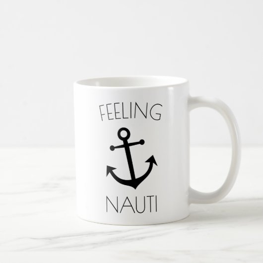 Feeling Nauti Funny Mug Koffiemok (Rechts)