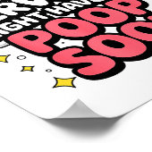 Feeling Nervous Might Have To Op Soon, Funny Sayin Poster (Hoek)