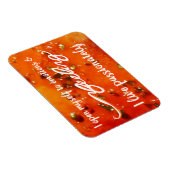 "Feeling" Oranje Sacral Chakra Words Magnet Magneet (Rechterzijde)