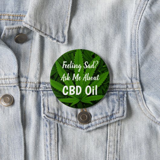Feeling Sad Ask me about CBD Oil Button (In situ)