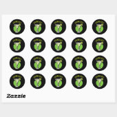 Feeling Salty Cinco De Mayo Ronde Sticker (Vel)