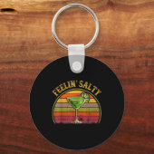 Feeling Salty Margarita Shirt Cinco Mayo Funny Mex Sleutelhanger (Voorkant)
