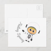 Feeling Spacey Briefkaart (Voorkant / Achterkant)