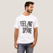 Feeling Spine Funny Chiropractor Team T-shirt (Voorkant volledig)