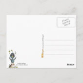 Feeling Springy Briefkaart (Achterkant)