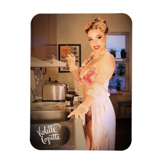 "Feeling Toasty" / Toast Magneet (Verticaal)