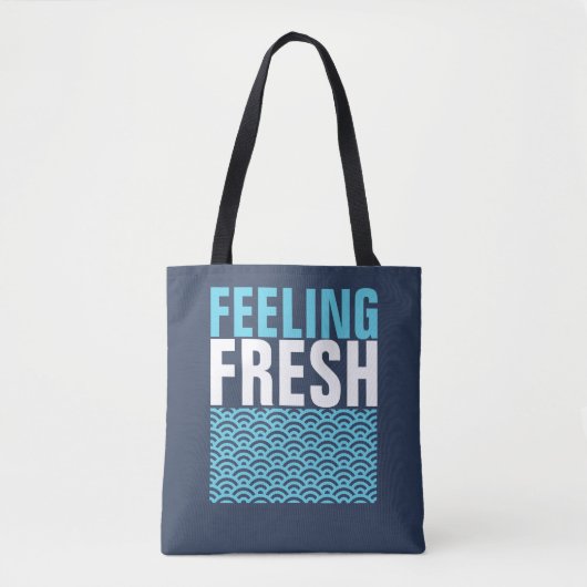 Feeling vers tote bag (Voorkant)