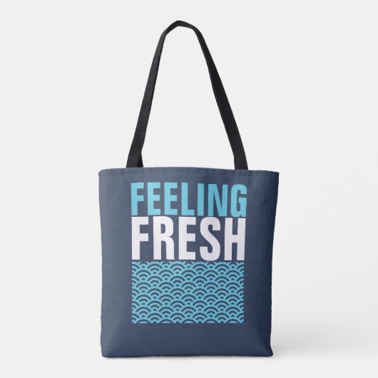 Feeling vers tote bag (Achterkant)