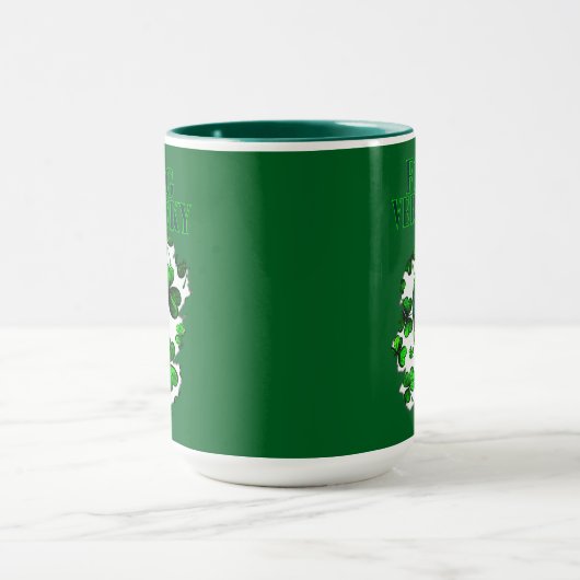 Feeling Very Lucky St Patrick’s Day - caneca Mok (Midden)