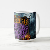 Feeling Witchy Mug – Spooky Coffee Cup Koffiemok (Voorkant rechts)
