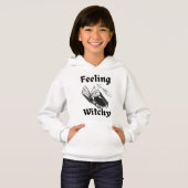 Feeling Witchy Spell boek grappige Halloween heks (Voorkant volledig)