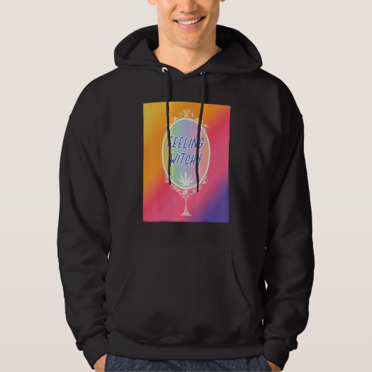 Feeling Witchy Wicca Hoodie (Voorkant)