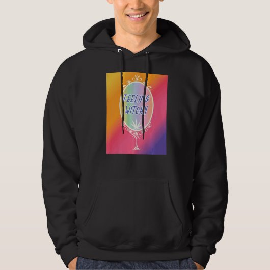 Feeling Witchy Wicca Hoodie (Voorkant)