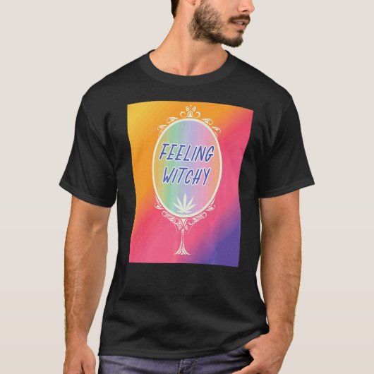 Feeling Witchy Wicca T-shirt (Voorkant)