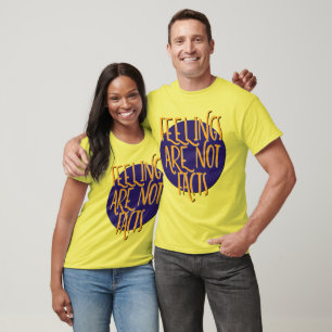 Feelings Are Not Facts T-shirt 12 Stappen Herste