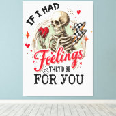 Feelings Canvas Afdruk (Insitu (Houten vloer))