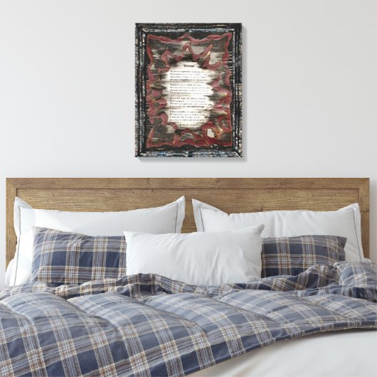 Feelings Canvas Afdruk (Insitu (Slaapkamer))