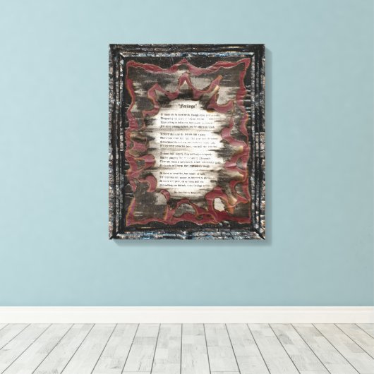 Feelings Canvas Afdruk (Insitu (Houten vloer))