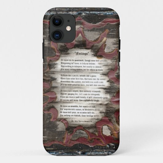 Feelings Case-Mate iPhone Case (Achterkant)
