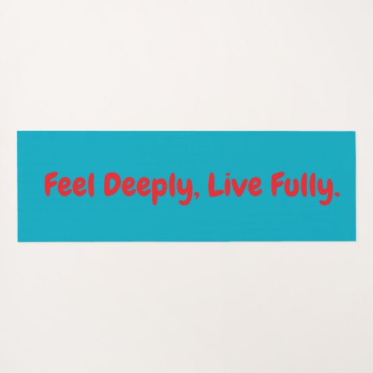 feelings is yogamat (Achterkant (horizontaal))