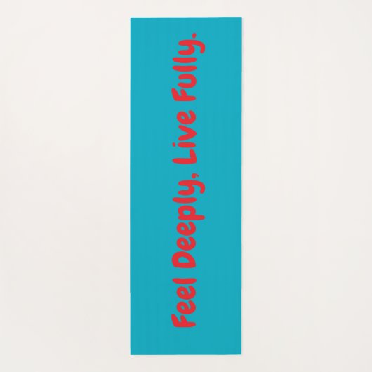 feelings is yogamat (Achterkant)