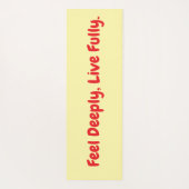 feelings is yogamat (Achterkant)