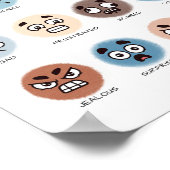 Feelings Poster – Preschool Emotions Chart (Hoek)