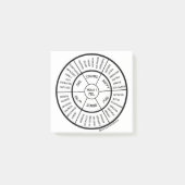 Feelings Wheel Post-it Notes (Voorkant)