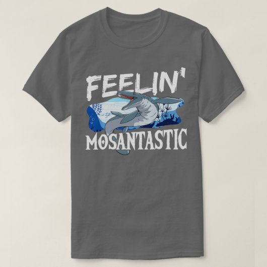 Feelinx27 Mosantastic Mosasaurus Prehistorische Mo T-shirt (Design voorkant)