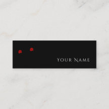 FEELLE BITEY Funny Vampire Personal Calling Card