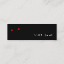 FEELLE BITEY Funny Vampire Personal Calling Card Contactkaartje