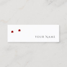 FEELLE BITEY Funny Vampire Personal Calling Card