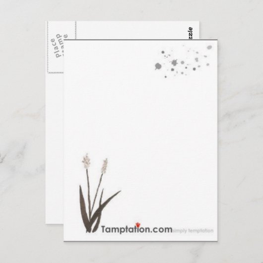 Feels als vliegen briefkaart (Voorkant / Achterkant)