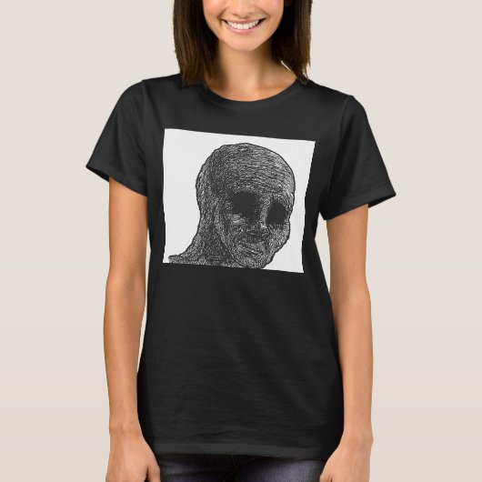 Feels Guy Wojak Meme Doomer 1 T-shirt (Voorkant)
