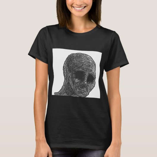 Feels Guy Wojak Meme Doomer 1 T-shirt (Voorkant)