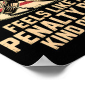 Feels Like A Penalty Box Kind Of Day _27  Poster (Hoek)