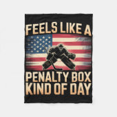 Feels Like A Penalty Box Kind Of Day _7 Fleece Deken (Voorkant)
