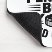 Feels Like A Penalty Box Kind Of Day Funny Hockey Muismat (Hoek)