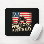 Feels Like A Penalty Box Kind Of Day Funny Hockey  Muismat (Met muis)