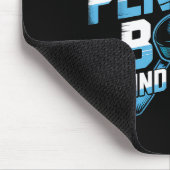 Feels Like A Penalty Box Kind Of Day Funny Hockey Muismat (Hoek)