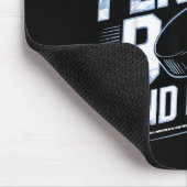 Feels Like A Penalty Box Kind Of Day Funny Hockey Muismat (Hoek)