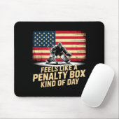 Feels Like A Penalty Box Kind Of Day Funny Hockey  Muismat (Met muis)