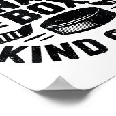 Feels Like A Penalty Box Kind Of Day Funny Hockey Poster (Hoek)