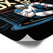 Feels Like A Penalty Box Kind Of Day Funny Hockey  Poster (Hoek)