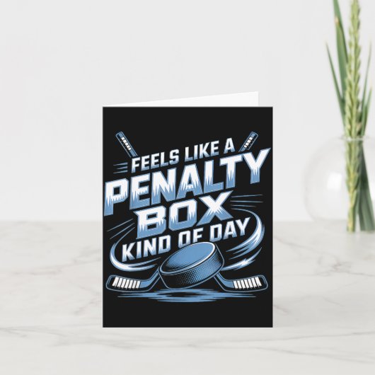 Feels Like A Penalty Box Kind Of Day Kaart (Voorkant)