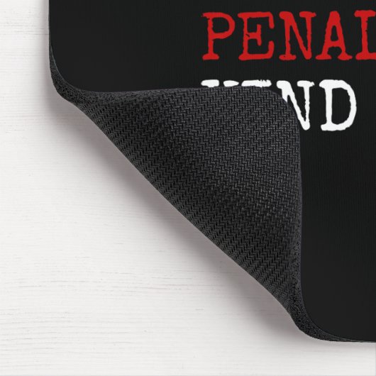 Feels Like A Penalty Box Kind Of Day Men's Funny H Muismat (Hoek)