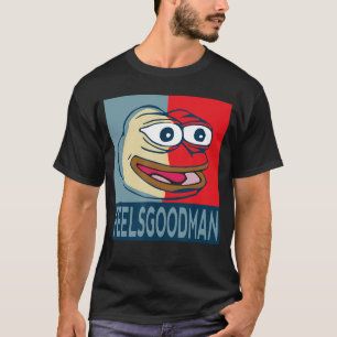 FeelsGoodMan Grappig Hoop Pepe Emoticon Internet M T-shirt