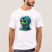 Feelz Frog - Droevige Esthetische Meme Art T-shirt (Voorkant)