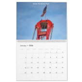 Feeney-scheepswerf op de Rondout Creek Kalender (Jan 2026)